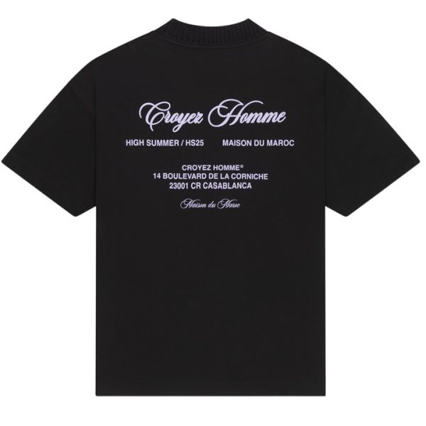 Croyez Showroom T-shirt Zwart