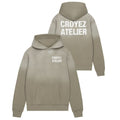 Croyez Sprayed Atelier Hoodie Donker Groen