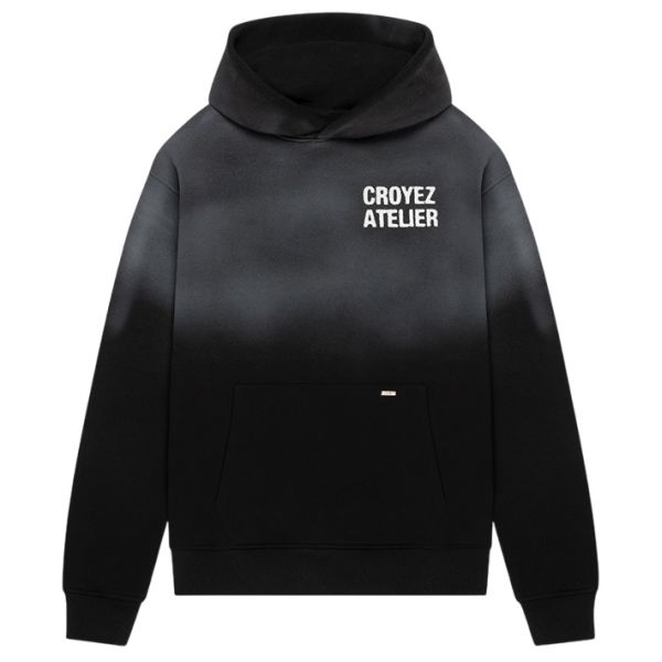Croyez Sprayed Atelier Hoodie Zwart