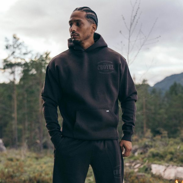 Croyez Stamp Hoodie Bruin