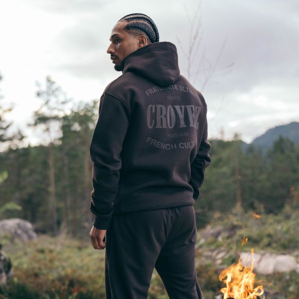 Croyez Stamp Hoodie Bruin