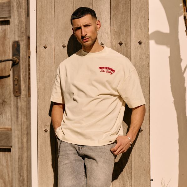 Croyez Worker T-shirt Off White