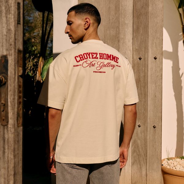 Croyez Worker T-shirt Off White