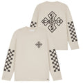 Croyez Cross Longsleeve T-shirt Beige