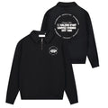 Croyez Le Galerie D'Art Half Zip Sweater Zwart