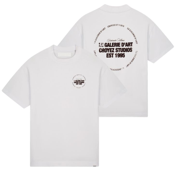 Croyez Le Galerie D'Art T-shirt Wit