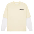Croyez Montagne Double Sleeve Longsleeve T-shirt Geel
