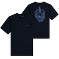 Daily Paper Candle Label Boxy T-shirt Navy