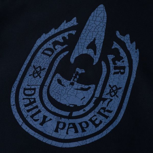 Daily Paper Candle Label Hoodie Navy
