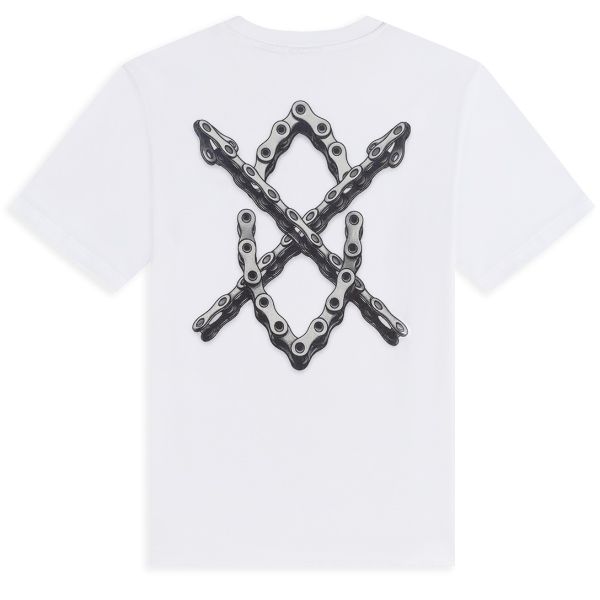 Daily Paper Chain Shield T-shirt Wit