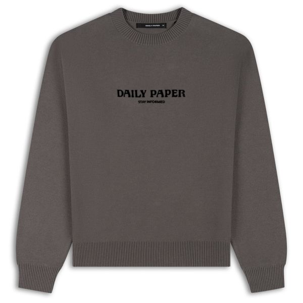 Daily Paper Dias Knit Sweater Antraciet