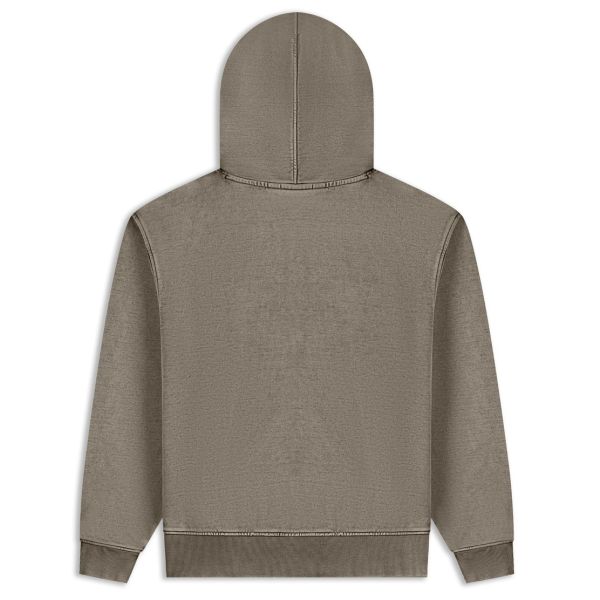 Daily Paper Dias Washed Hoodie Donker Groen