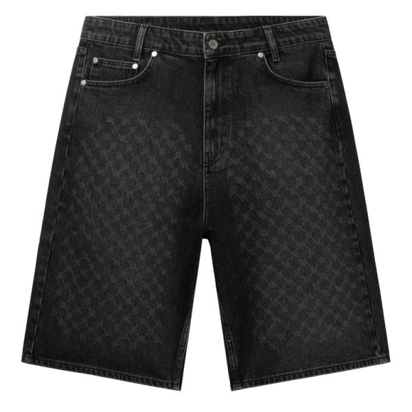 Daily Paper Laser Monogram Korte Broek Zwart