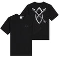 Daily Paper Metal Shield T-shirt Zwart