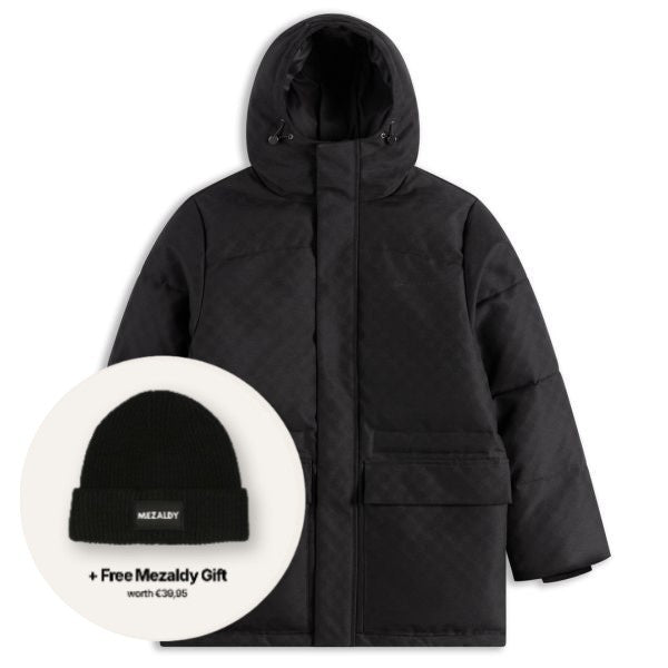 Daily Paper Oba Monogram Puffer Zwart