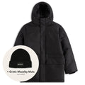 daily paper oba monogram puffer 1 zwart