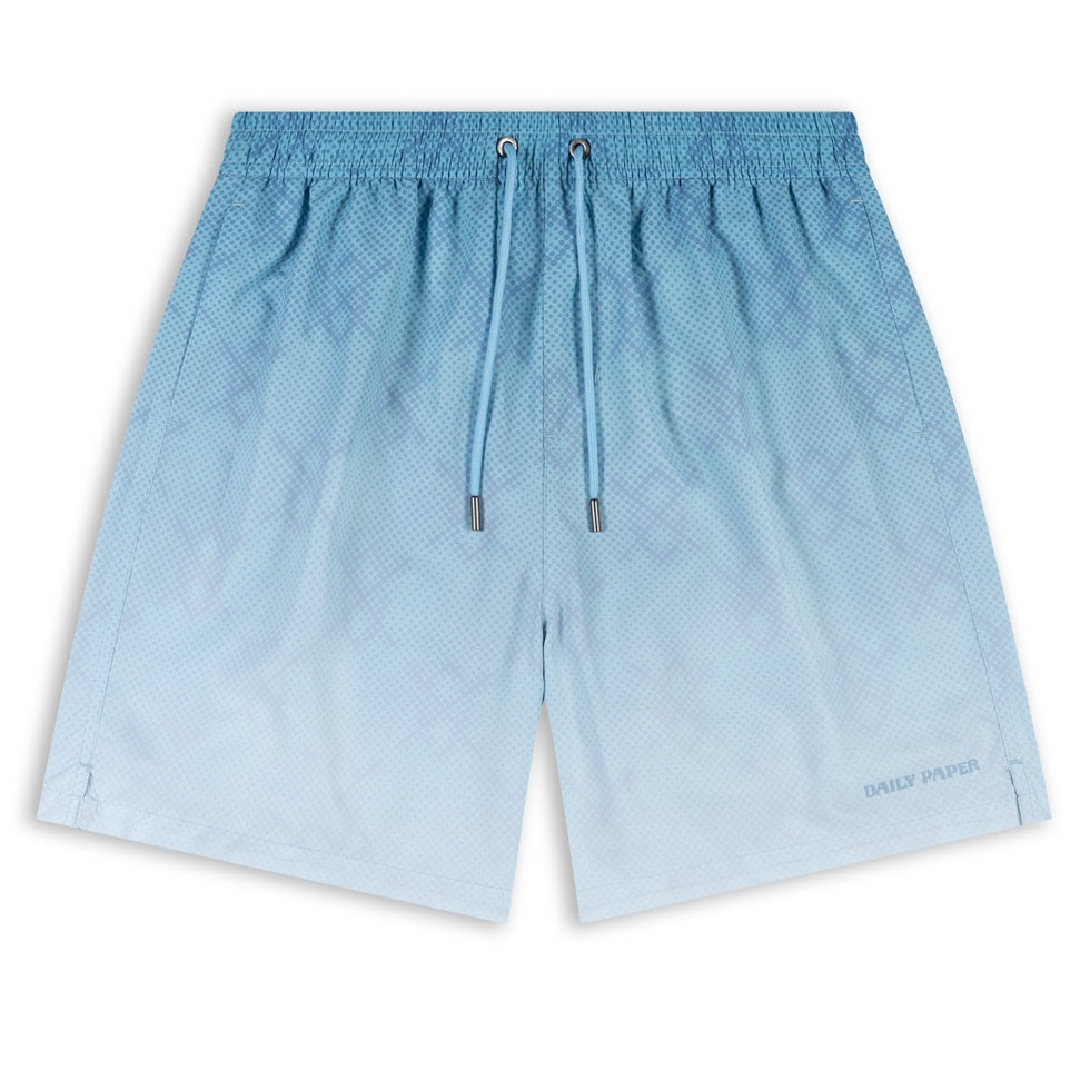 Daily Paper Ombre Dotted Shield Zwembroek Licht Blauw