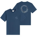 Daily Paper Orbit Drift T-shirt Donker Blauw