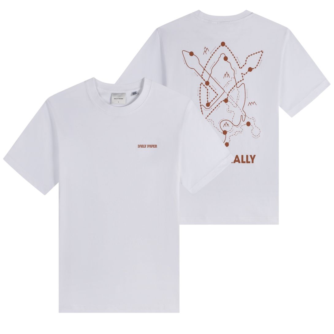 Daily Paper Safari Rally T-shirt Wit