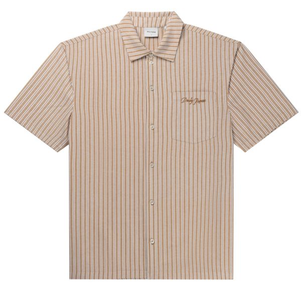 Daily Paper Stripe Overhemd Beige