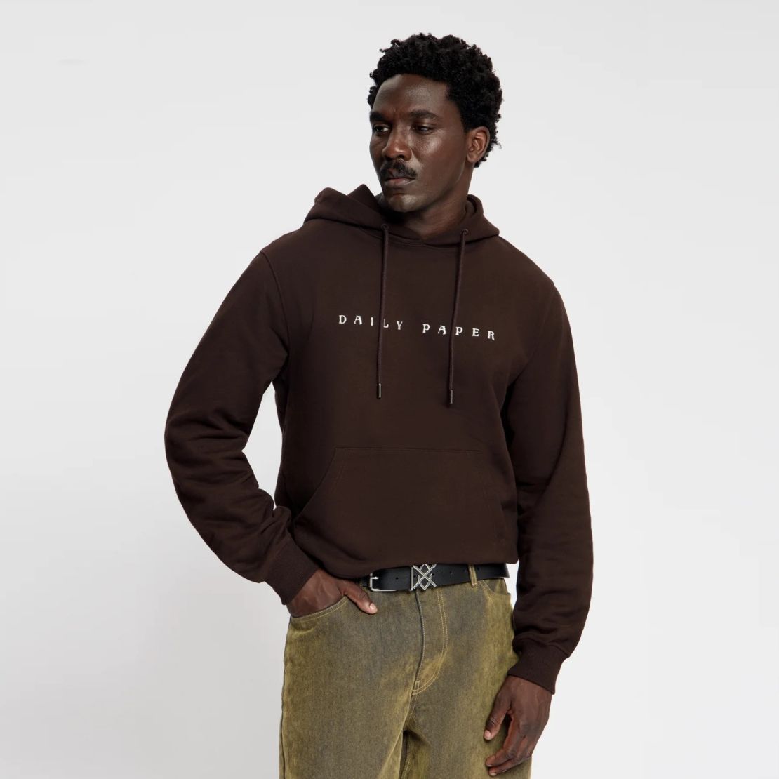 Daily Paper Alias Dias Hoodie Bruin