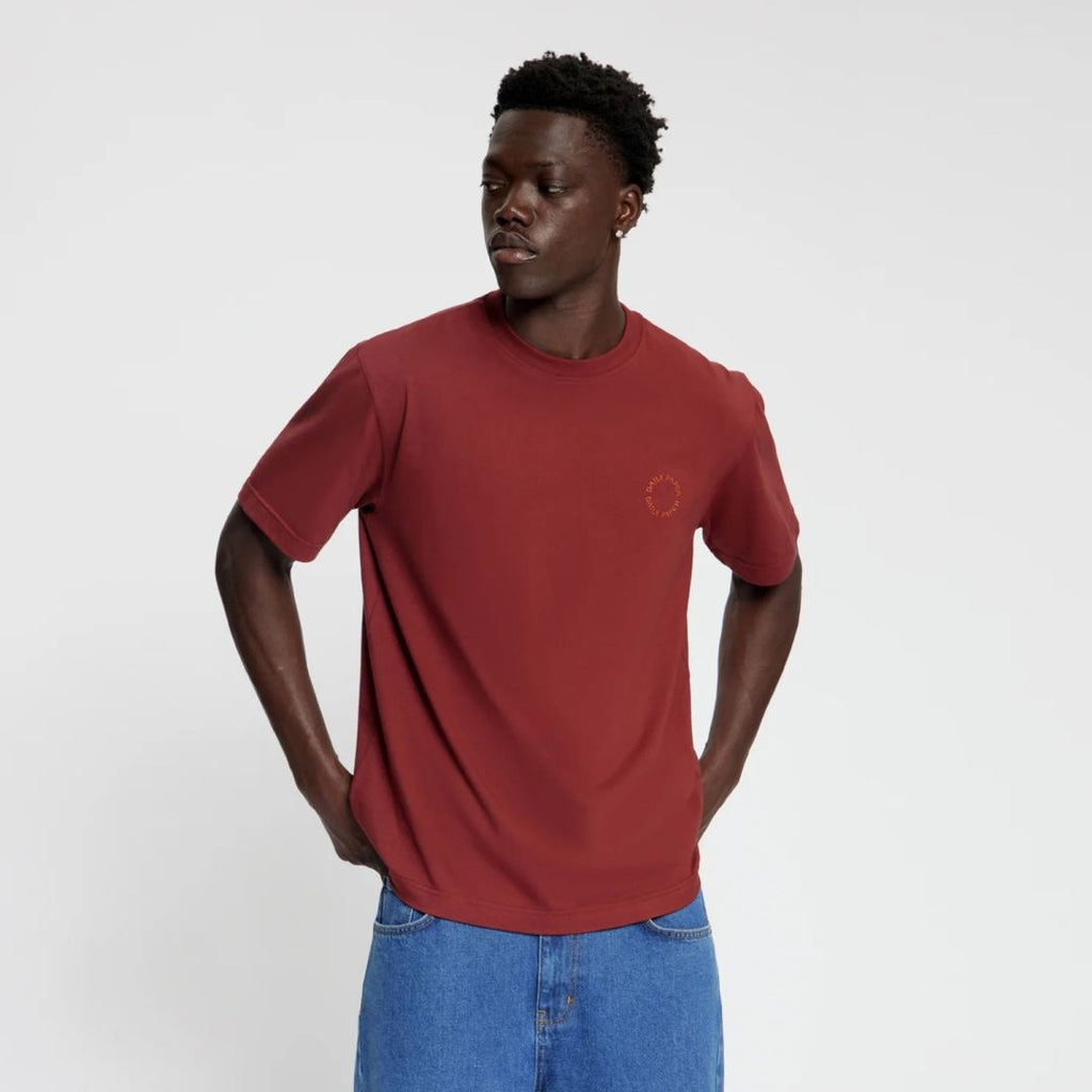 Daily Paper Orbit T-shirt Bordeaux