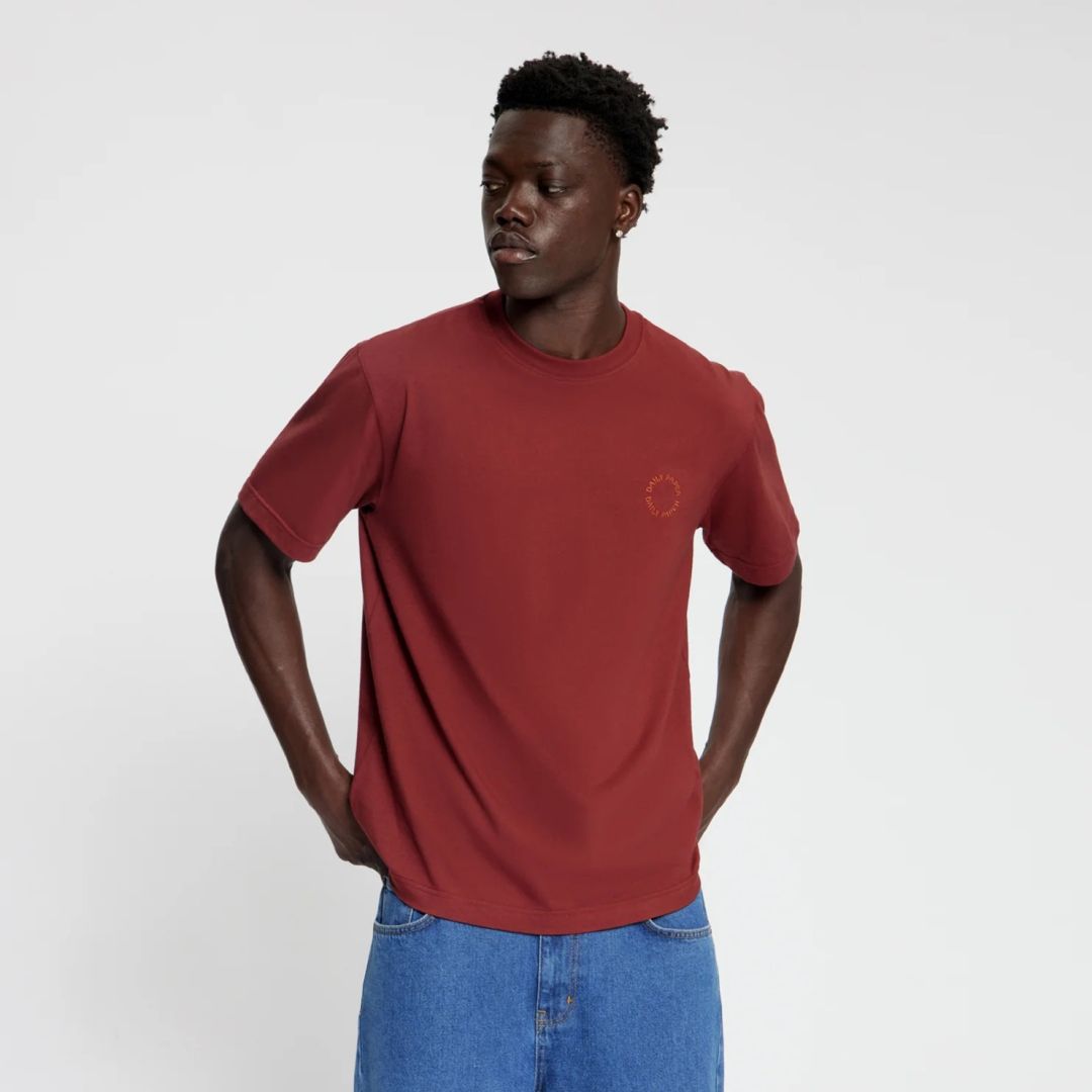 Daily Paper Orbit T-shirt Bordeaux