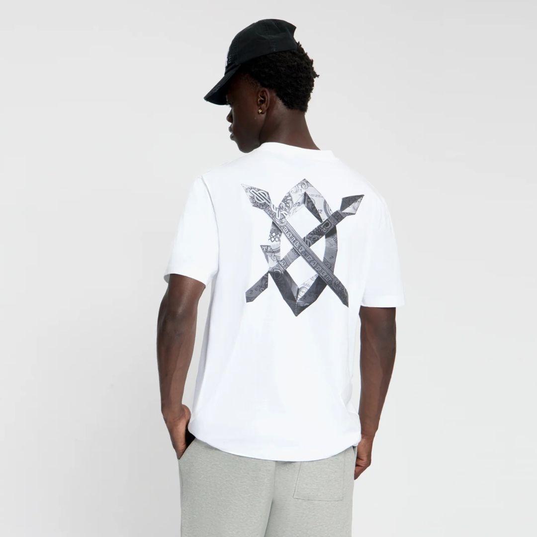 Daily Paper Origami Shield T-shirt Wit