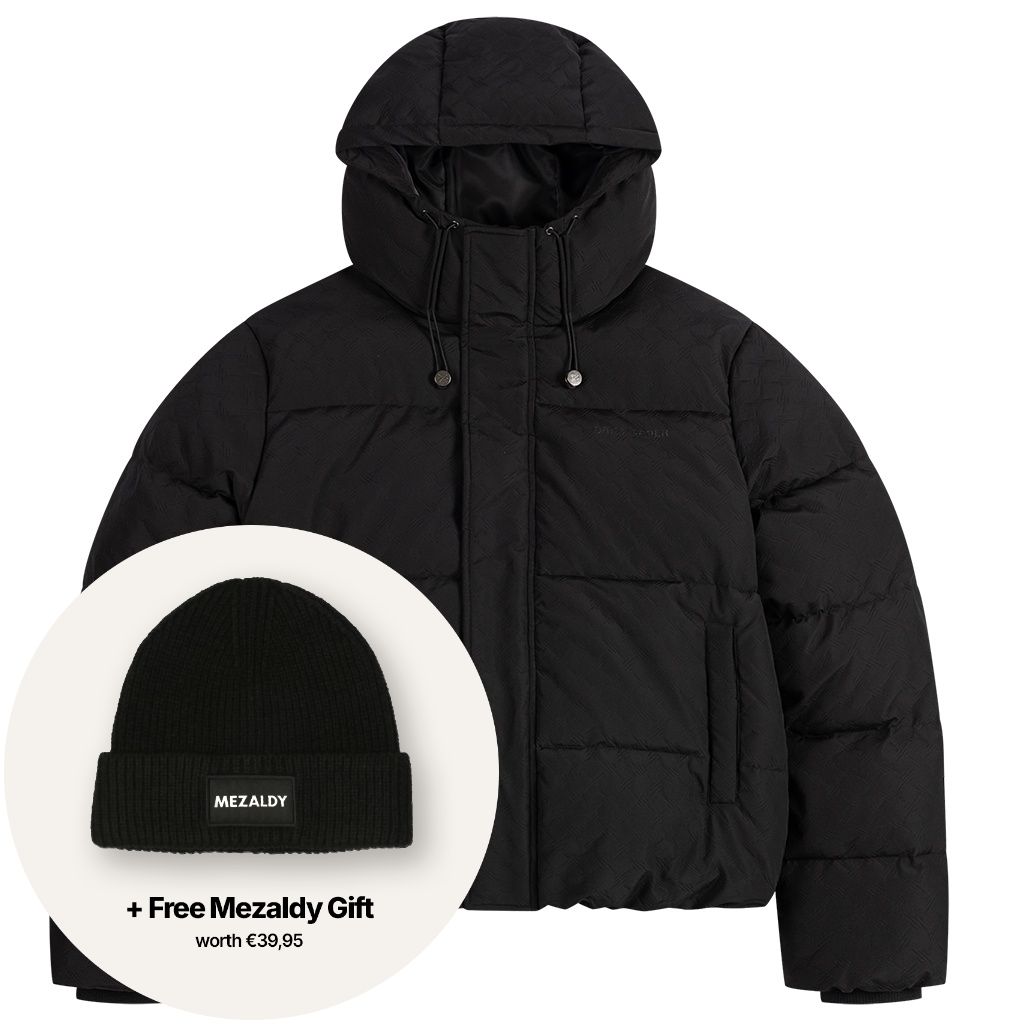 Daily Paper Sealed Monogram Puffer Zwart