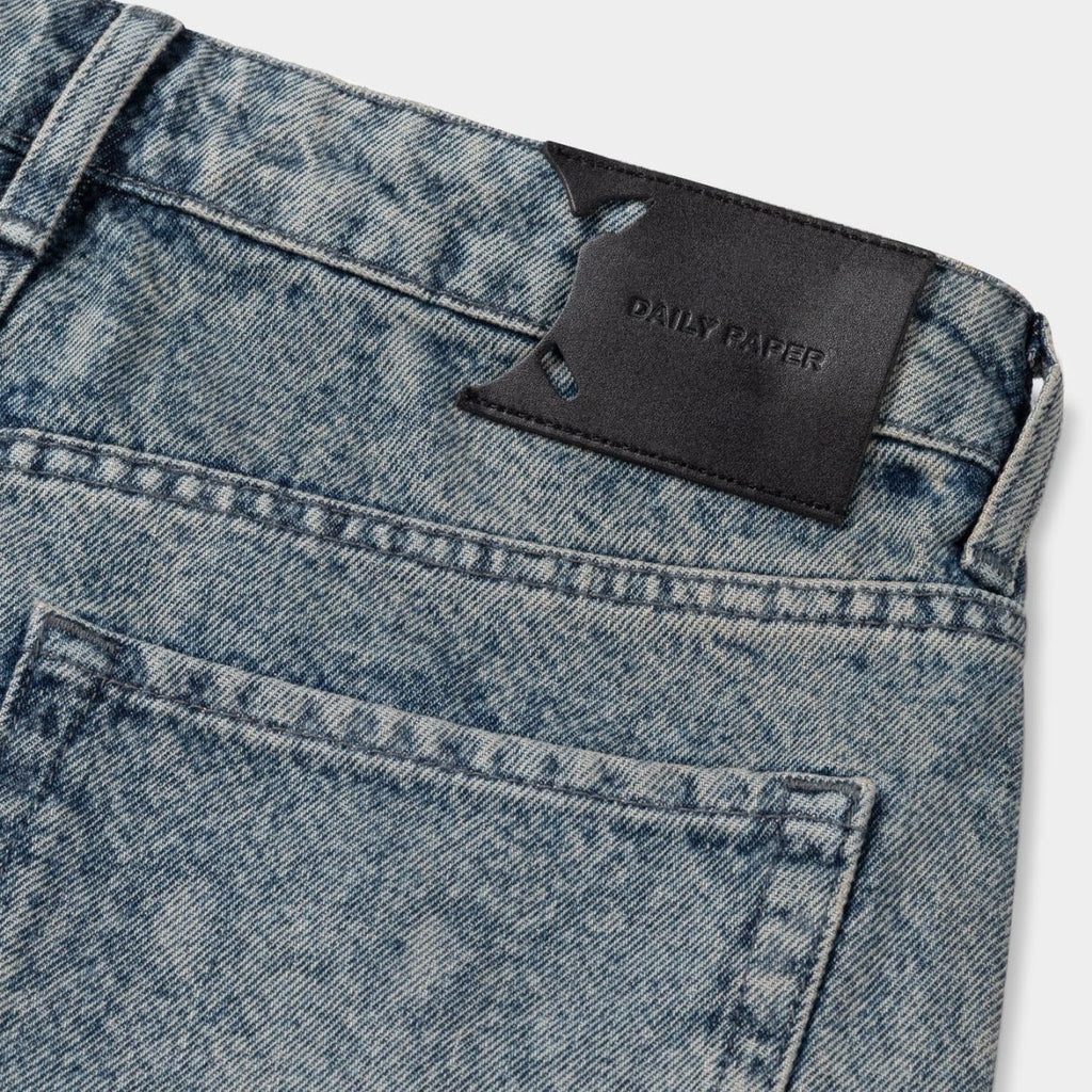 Daily Paper Snake Laser Amba Jeans Blauw