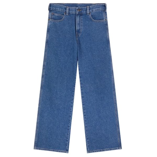 Dickies 958 Baggy Straight Work Jeans Blauw