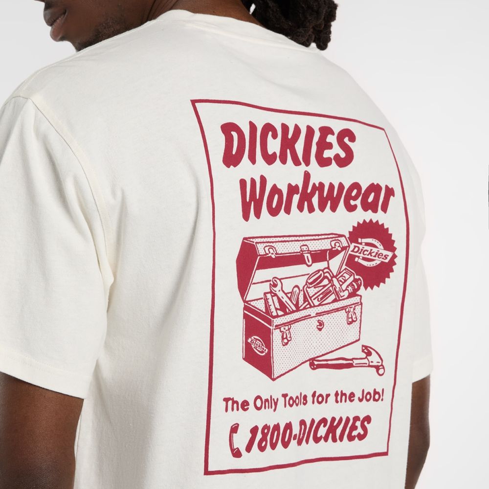Dickies Dry Ridge T-shirt Off White