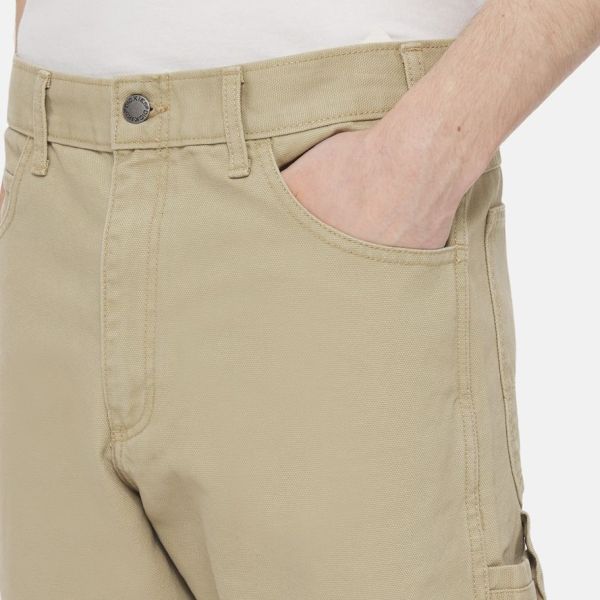 Dickies Duck Carpenter Canvas Korte Broek Beige