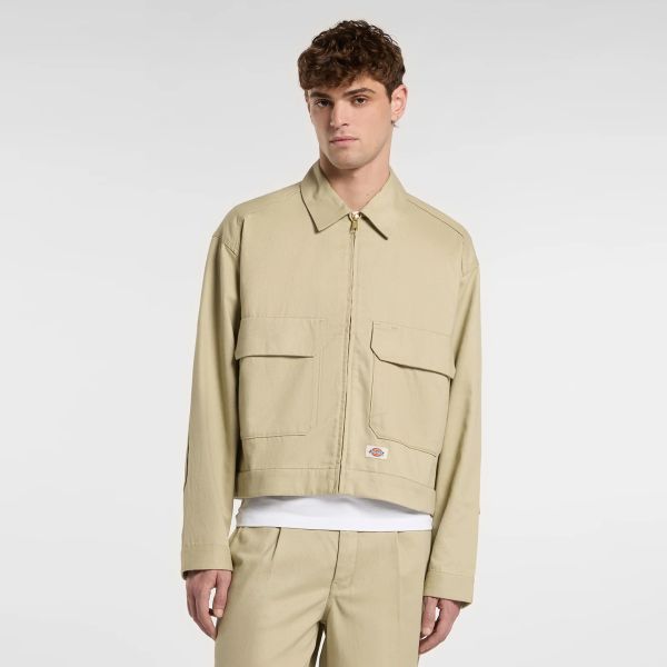 Dickies Hemp Twill Trucker Jack Beige