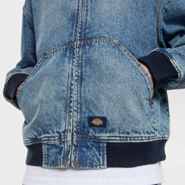 Dickies Hooded Spijkerjas Blauw