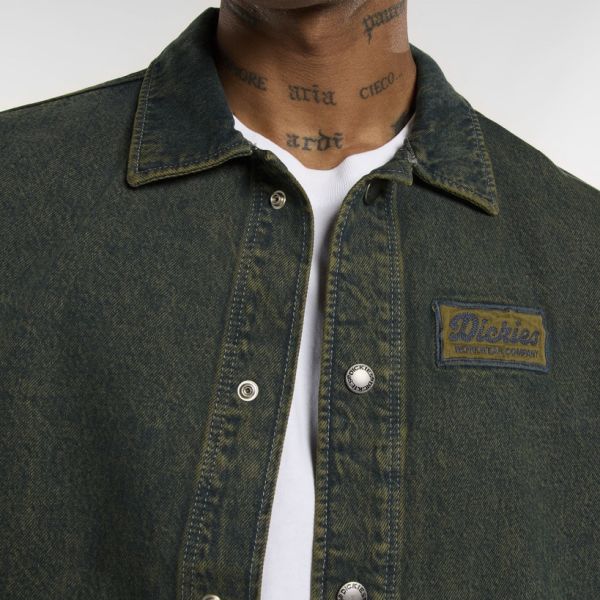 Dickies Lewistown Spijkerjas Donker Groen