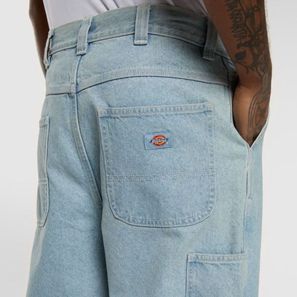 Dickies Madison Baggy Jeans Licht Blauw
