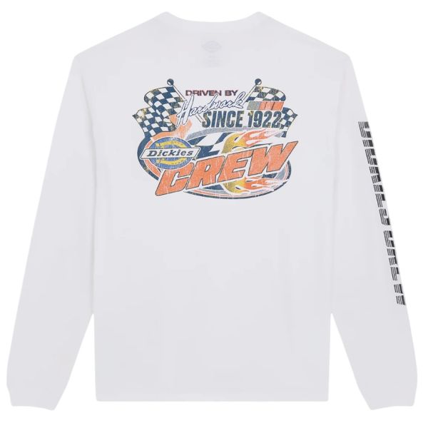 Dickies Nashport Longsleeve T-shirt Wit