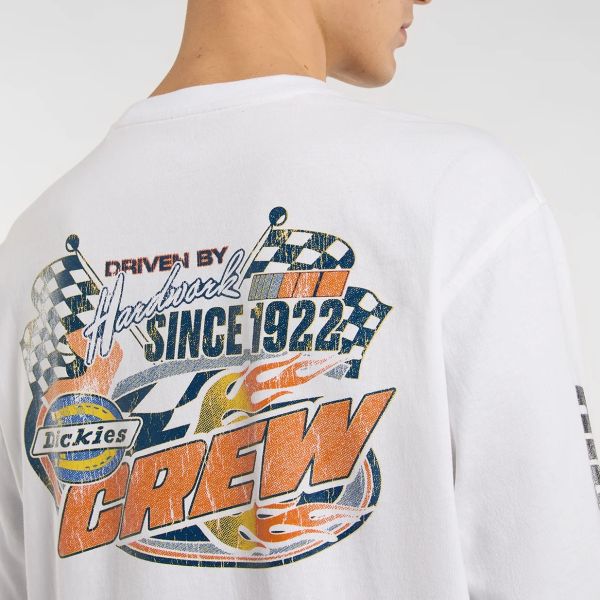 Dickies Nashport Longsleeve T-shirt Wit