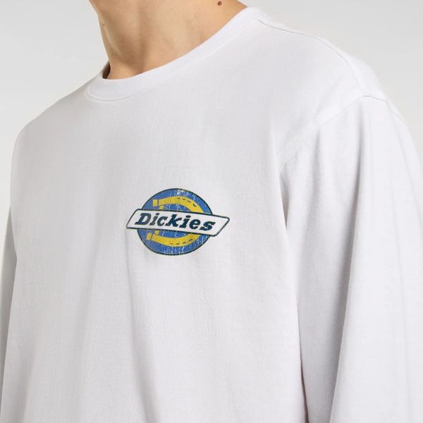 Dickies Nashport Longsleeve T-shirt Wit