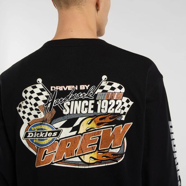Dickies Nashport Longsleeve T-shirt Zwart