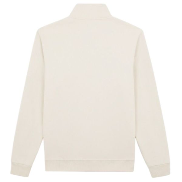 Dickies Oakport Quarter Zip Sweater Off White