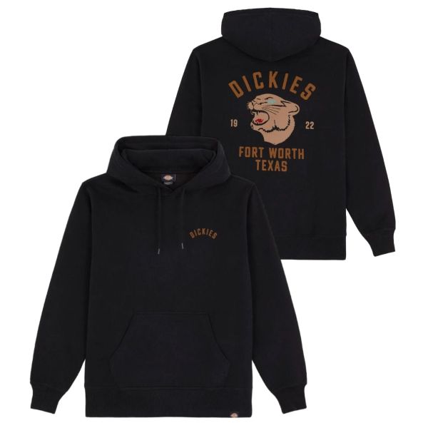 Dickies Panther Hoodie Zwart