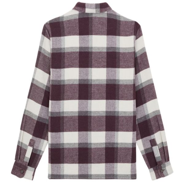 Dickies Plaid Coaling Overshirt Paars