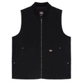 Dickies Quilted Canvas Vest Zwart