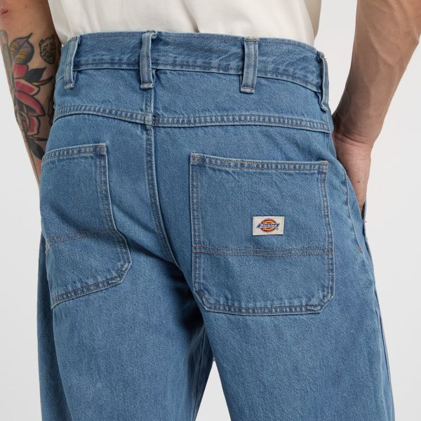 Dickies Selvedge Double Knee Jeans Blauw