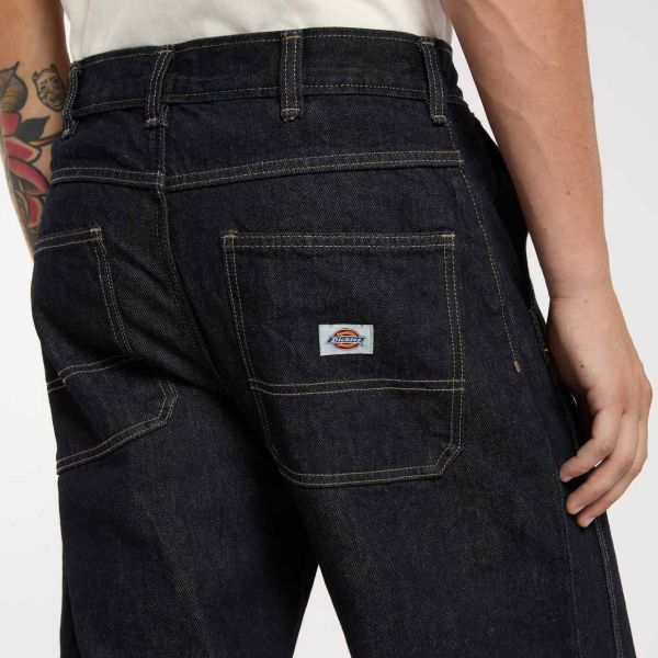 Dickies Selvedge Double Knee Jeans Donker Blauw