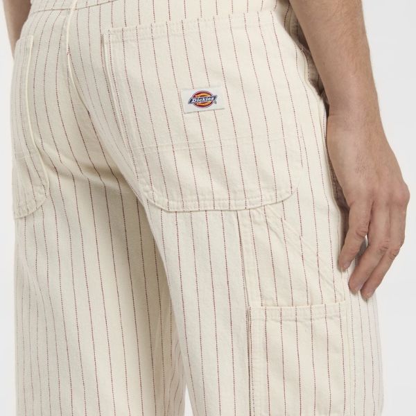 Dickies Service Carpenter Korte Broek Off White