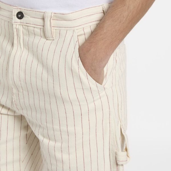 Dickies Service Carpenter Korte Broek Off White