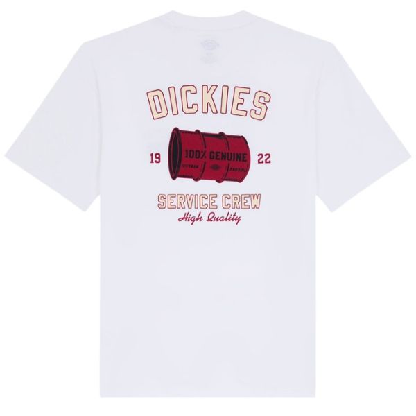 Dickies Service Crew T-shirt Wit